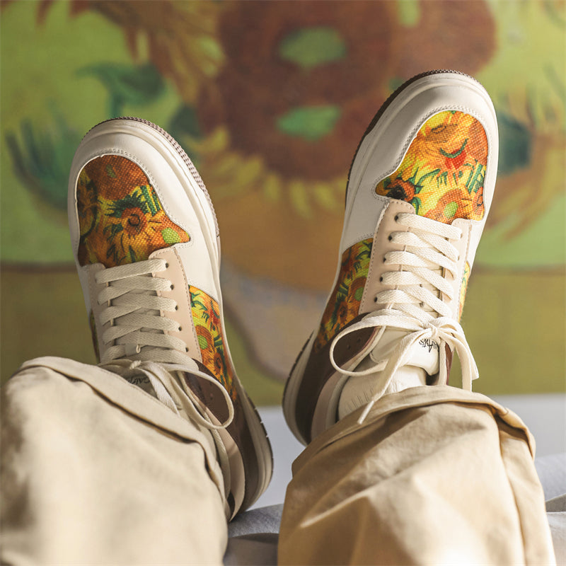 Tournesols d’Arles — Sneakers d’Art — vue 3 | Artelure