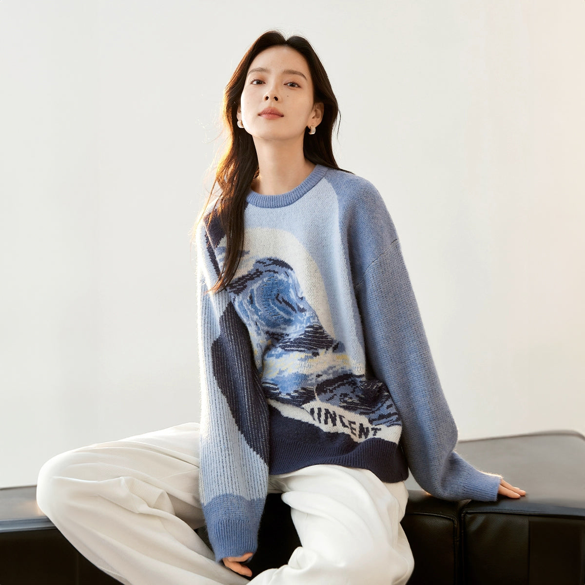 Nuit Étoilée — Pull Jacquard — vue 1 | Artelure