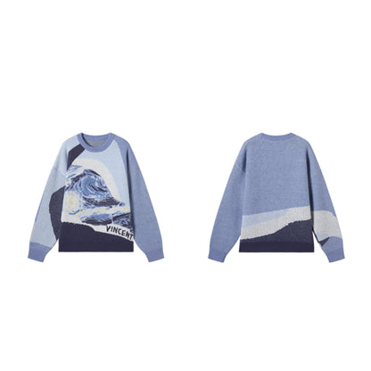 Nuit Étoilée — Pull Jacquard — vue 9 | Artelure