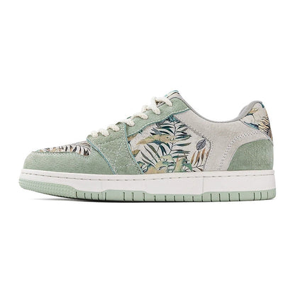 Impression Verdoyante — Sneakers Aquarelle — vue 1 | Artelure