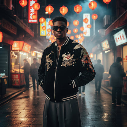 Esprit Kitsune — Veste Brodée — vue 9 | Artelure