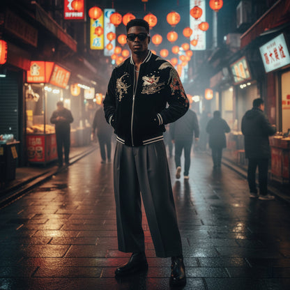 Esprit Kitsune — Veste Brodée — vue 6 | Artelure