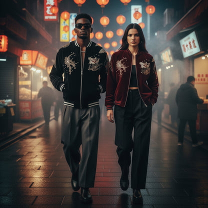 Esprit Kitsune — Veste Brodée — vue 8 | Artelure