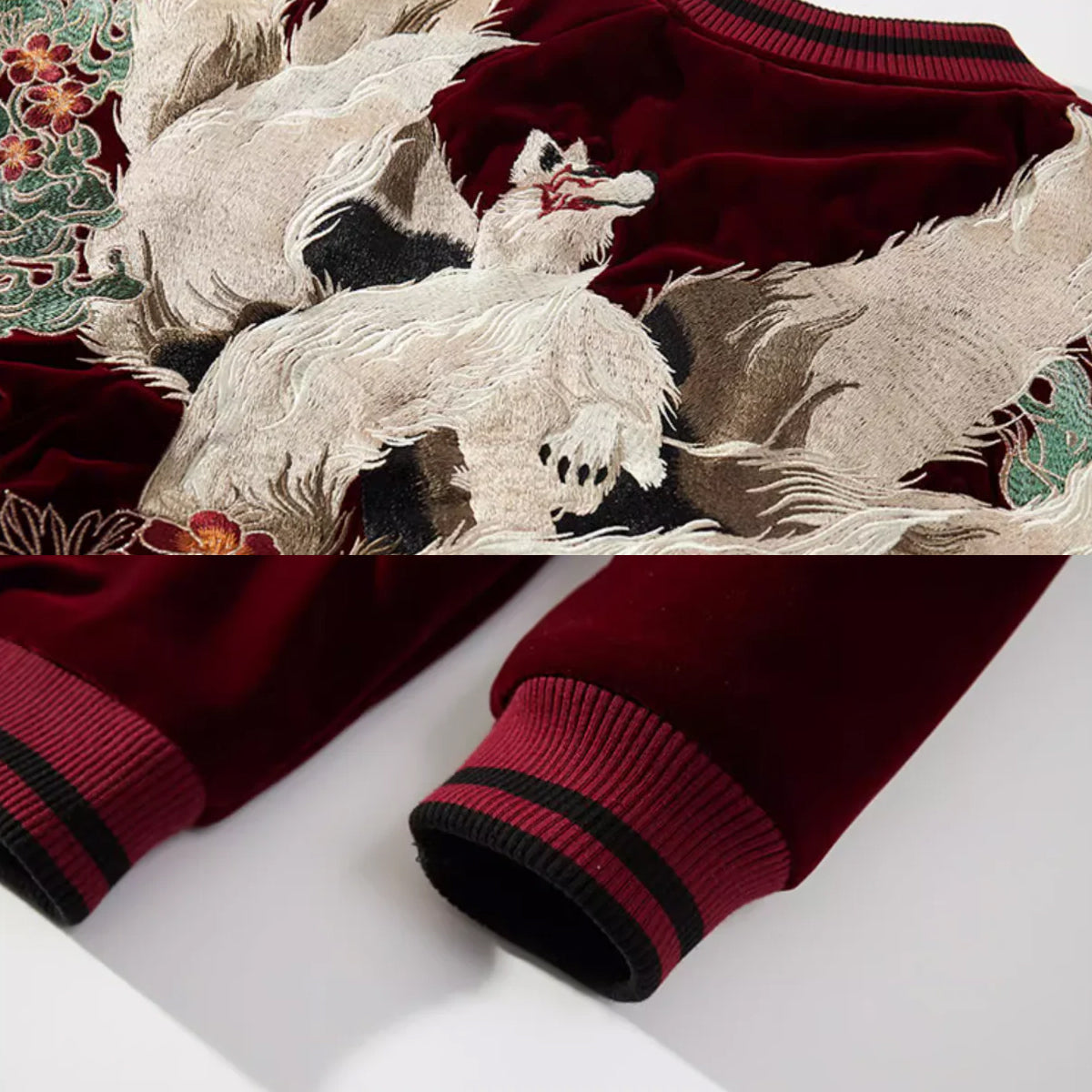 Esprit Kitsune — Veste Brodée — vue 11 | Artelure