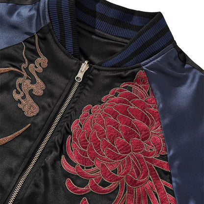 Floraisons Éternelles — Veste Réversible — vue 10 | Artelure