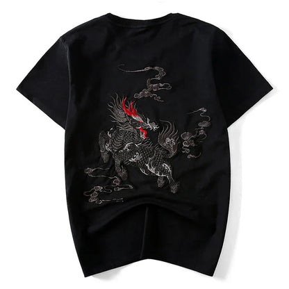 Qilin — T-shirt Brodé — vue 1 | Artelure