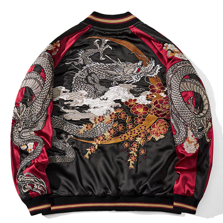 Floraison d’Obsidienne — Veste Réversible — vue 1 | Artelure