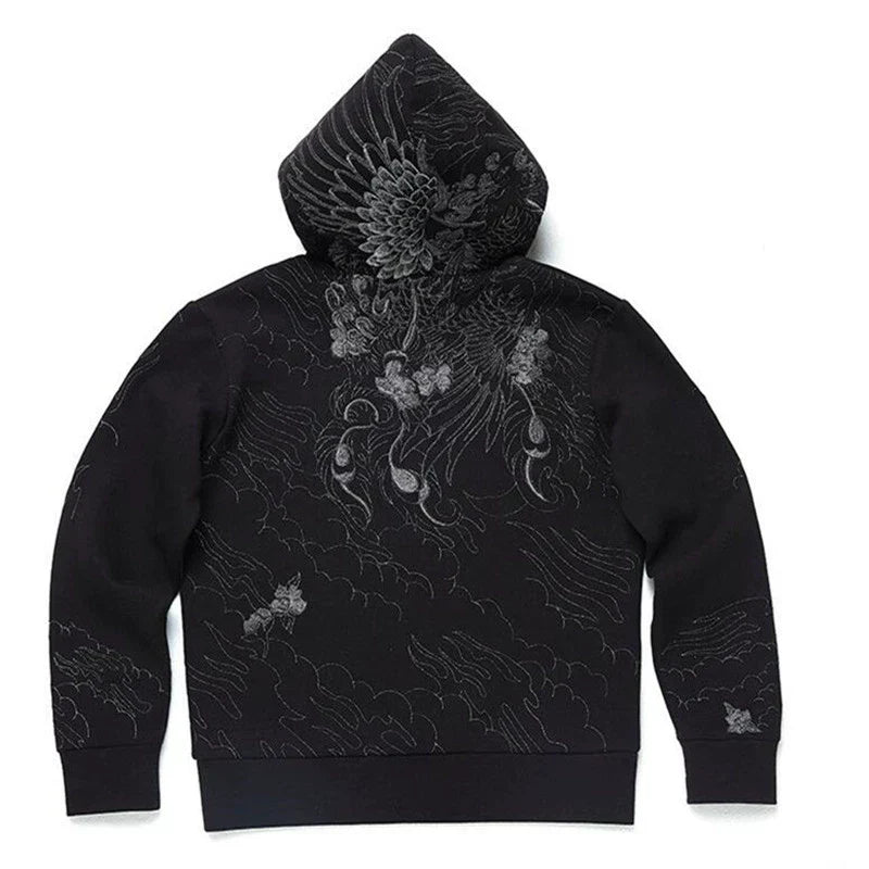 Dragon Fantôme — Hoodie Galerie — vue 1 | Artelure