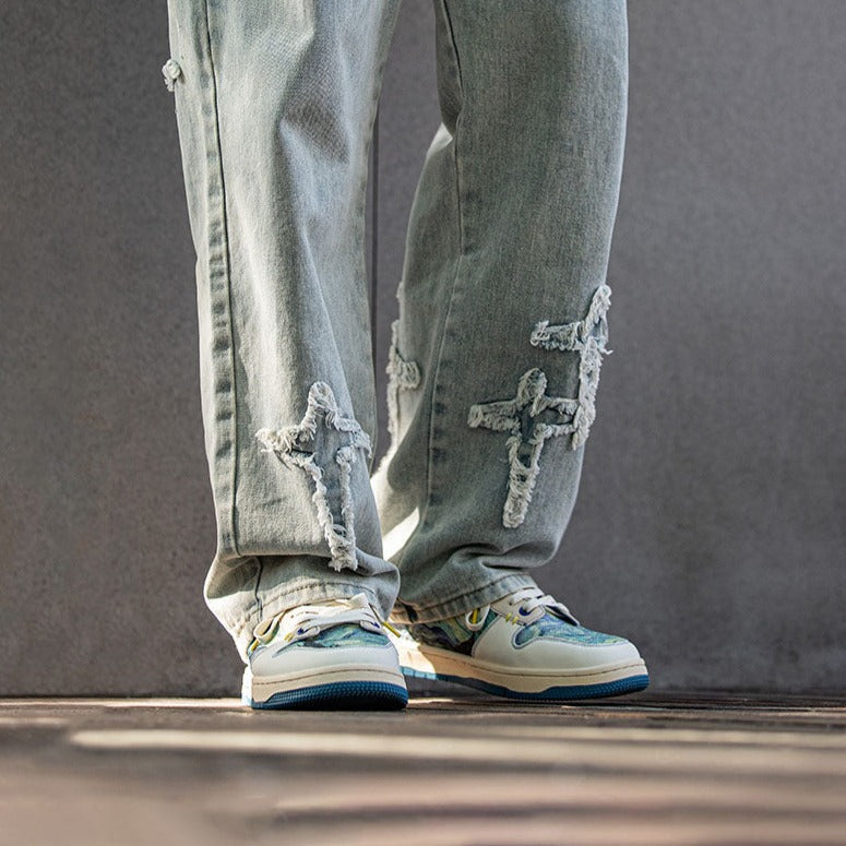 Nuit Étoilée — Sneakers d’Art — vue 7 | Artelure