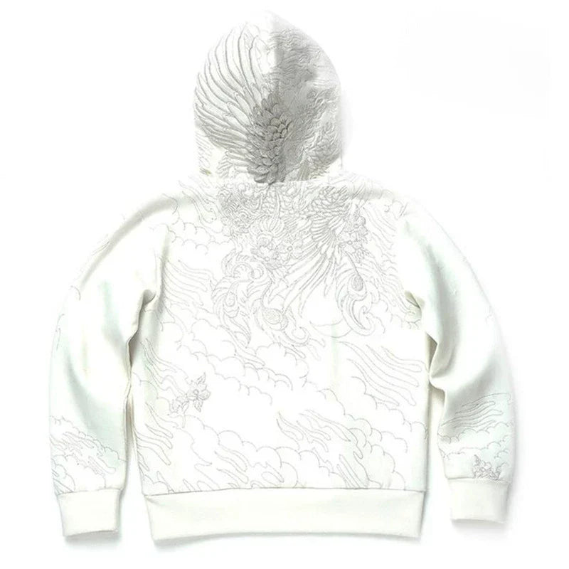 Dragon Fantôme — Hoodie Galerie — vue 7 | Artelure