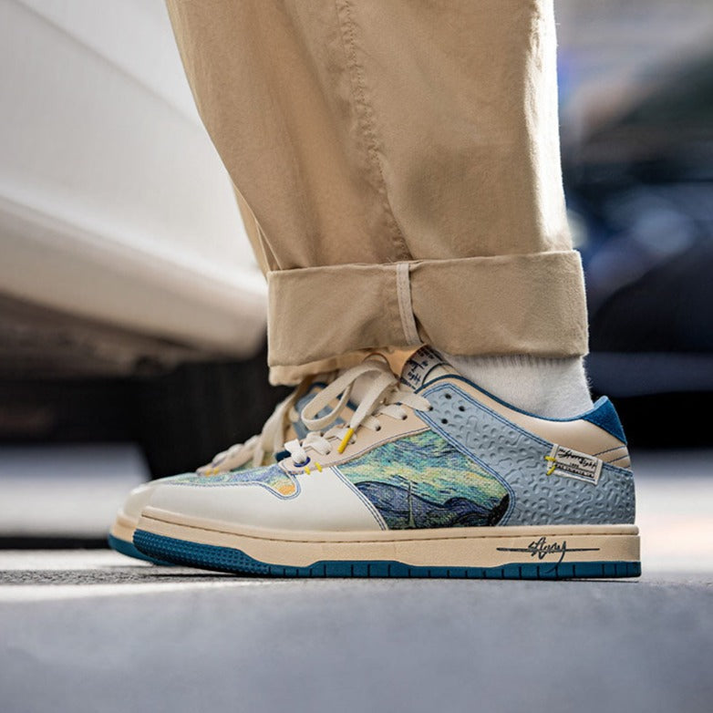 Nuit Étoilée — Sneakers d’Art — vue 3 | Artelure