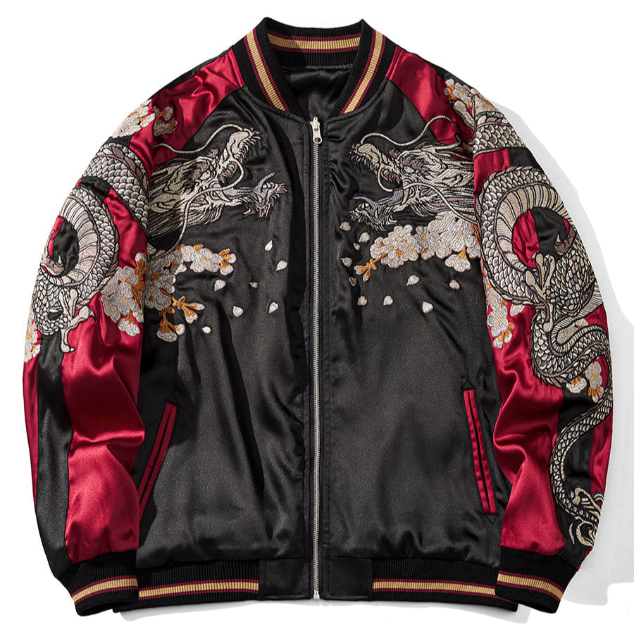 Floraison d’Obsidienne — Veste Réversible — vue 2 | Artelure