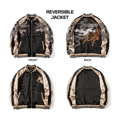 Floraison d’Obsidienne — Veste Réversible — vue 11 | Artelure