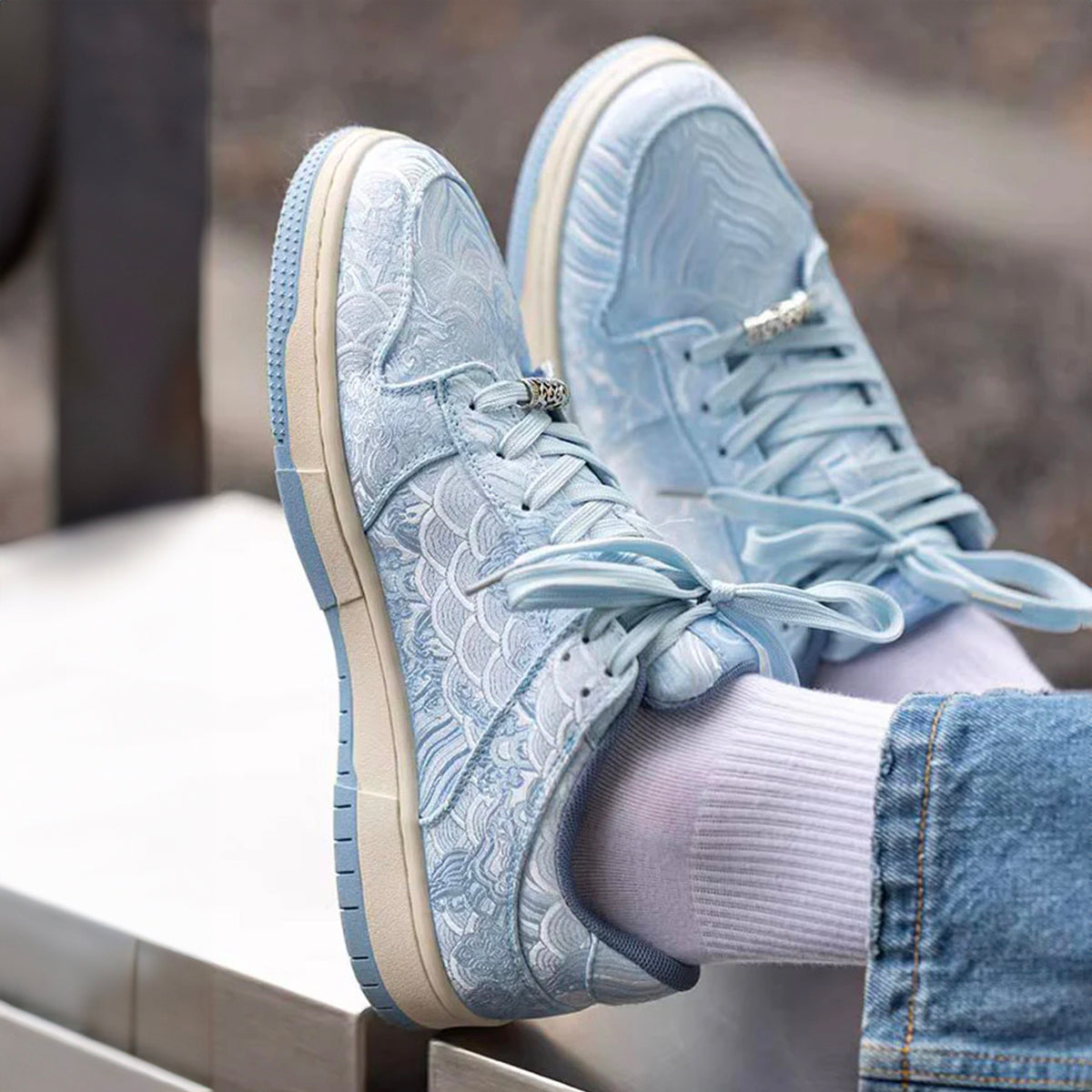 Nihonga — Sneakers de Soie — vue 4 | Artelure