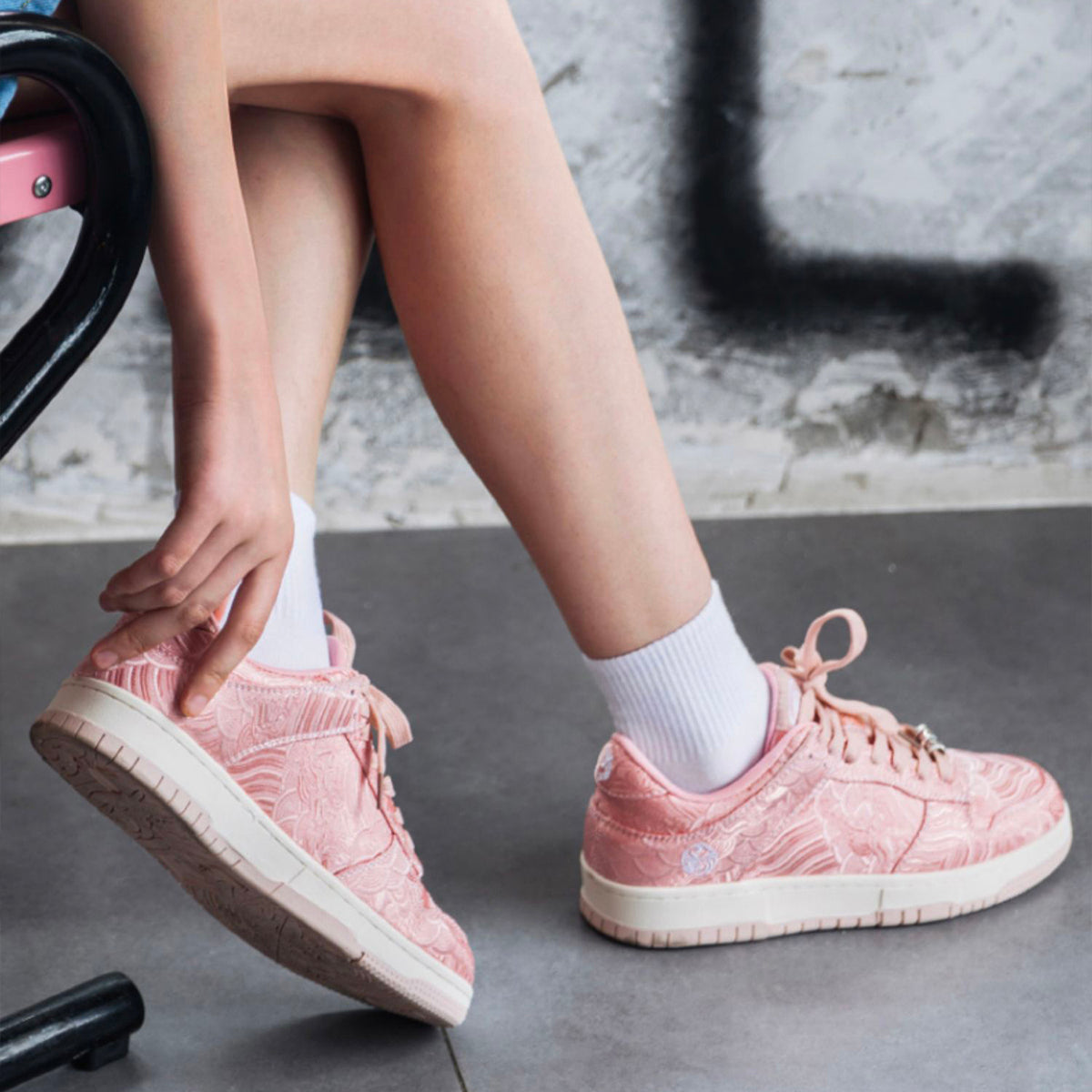 Nihonga — Sneakers de Soie — vue 21 | Artelure