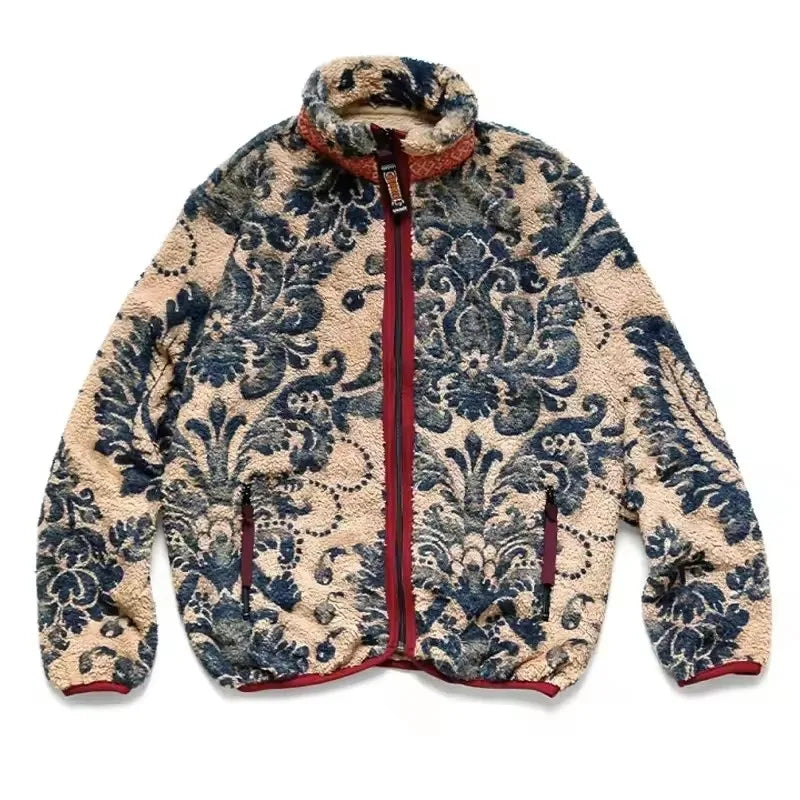 Floraison de Porcelaine — Veste Sherpa — vue 1 | Artelure