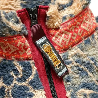 Floraison de Porcelaine — Veste Sherpa — vue 4 | Artelure