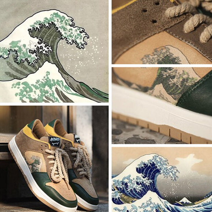 Vague d’Azur — Sneakers d’Art — vue 7 | Artelure