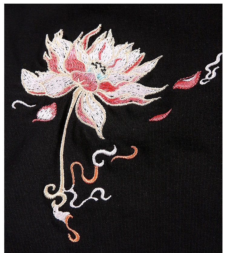 Danse du Phénix — T-shirt Brodé — vue 4 | Artelure