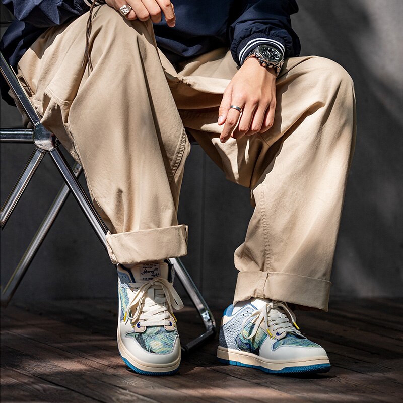 Nuit Étoilée — Sneakers d’Art — vue 4 | Artelure