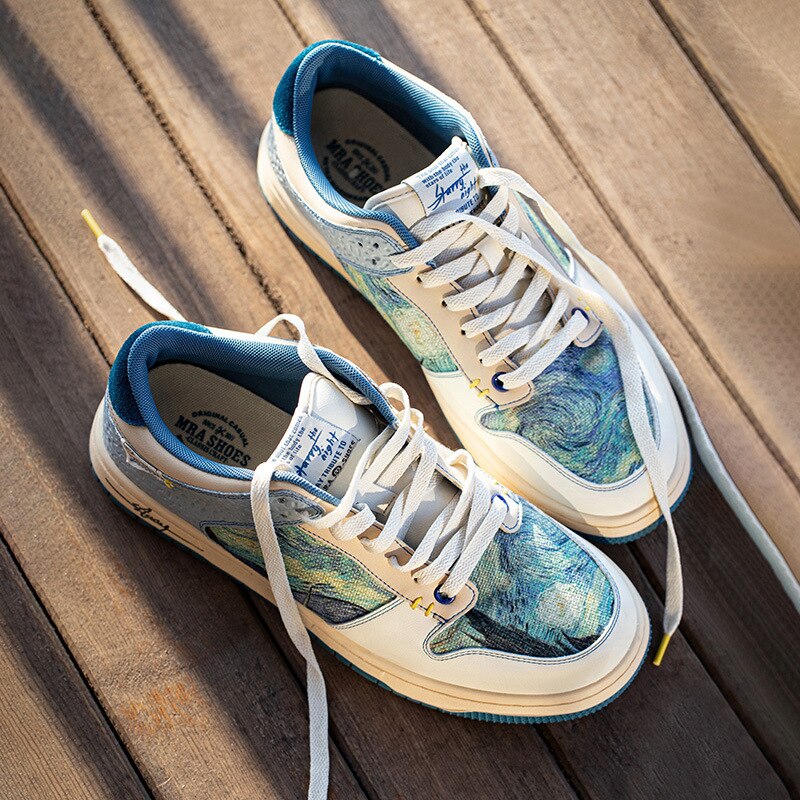 Nuit Étoilée — Sneakers d’Art — vue 2 | Artelure