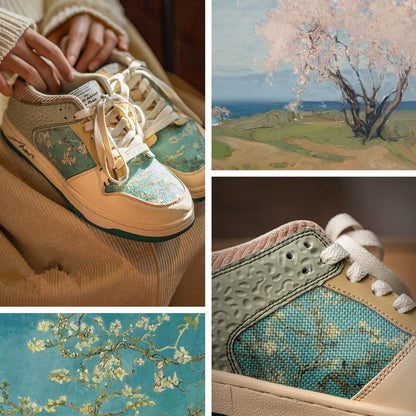 Floraison d’Amandier — Sneakers d’Art — vue 8 | Artelure