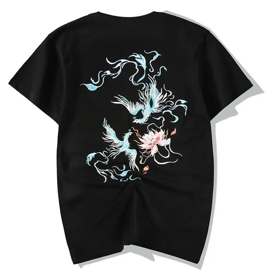 Danse du Phénix — T-shirt Brodé — vue 1 | Artelure
