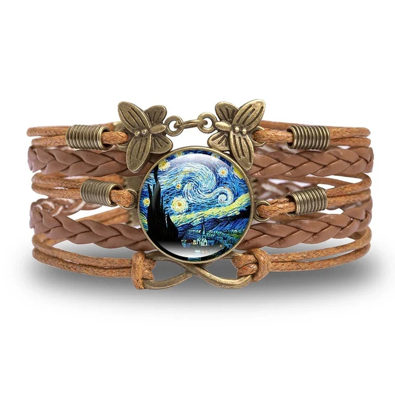 Nuit Étoilée — Bracelet Enroulé — vue 1 | Artelure