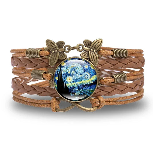 Nuit Étoilée — Bracelet Enroulé — vue 1 | Artelure