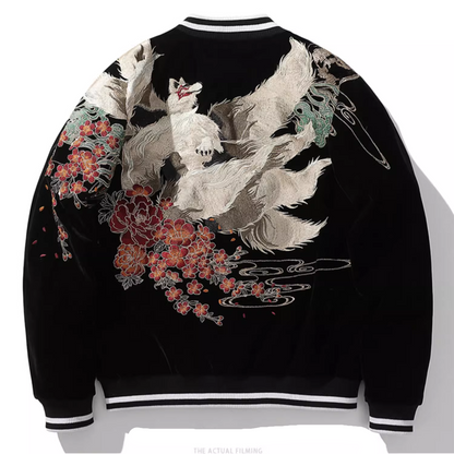 Esprit Kitsune — Veste Brodée — vue 1 | Artelure