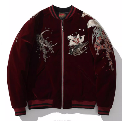 Esprit Kitsune — Veste Brodée — vue 4 | Artelure
