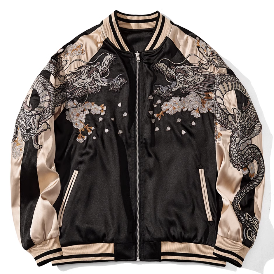 Floraison d’Obsidienne — Veste Réversible — vue 4 | Artelure