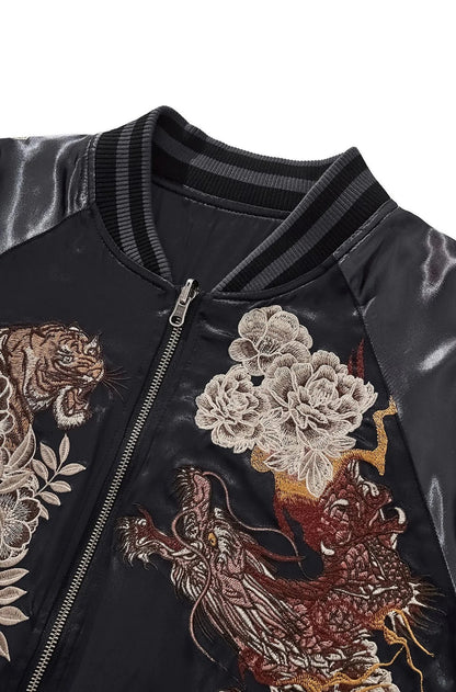 Ryūkō — Veste Brodée — vue 6 | Artelure