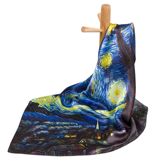 Nuit Étoilée — Foulard Galerie — vue 1 | Artelure