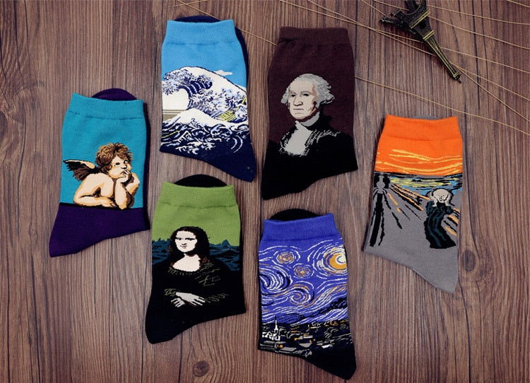 Le Coffret des Maîtres — 5 Paires de Chaussettes d’Art — vue 16 | Artelure