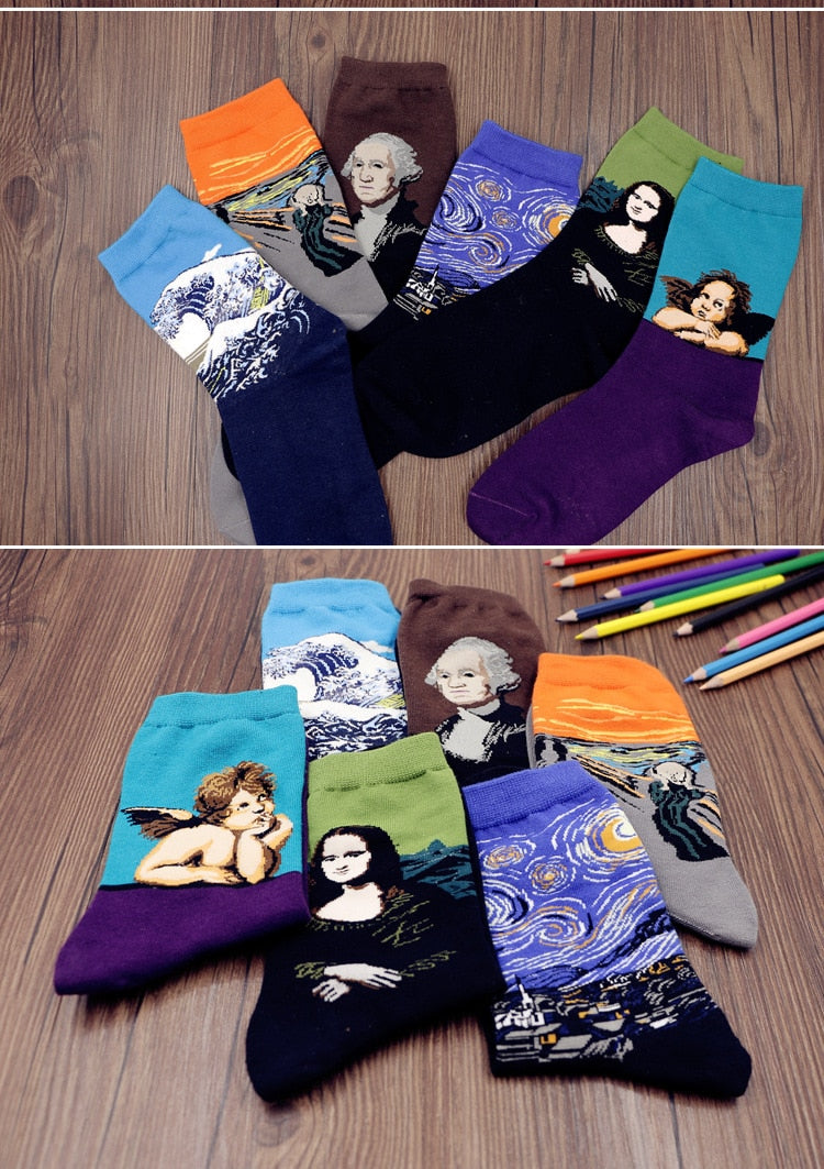 Le Coffret des Maîtres — 5 Paires de Chaussettes d’Art — vue 17 | Artelure