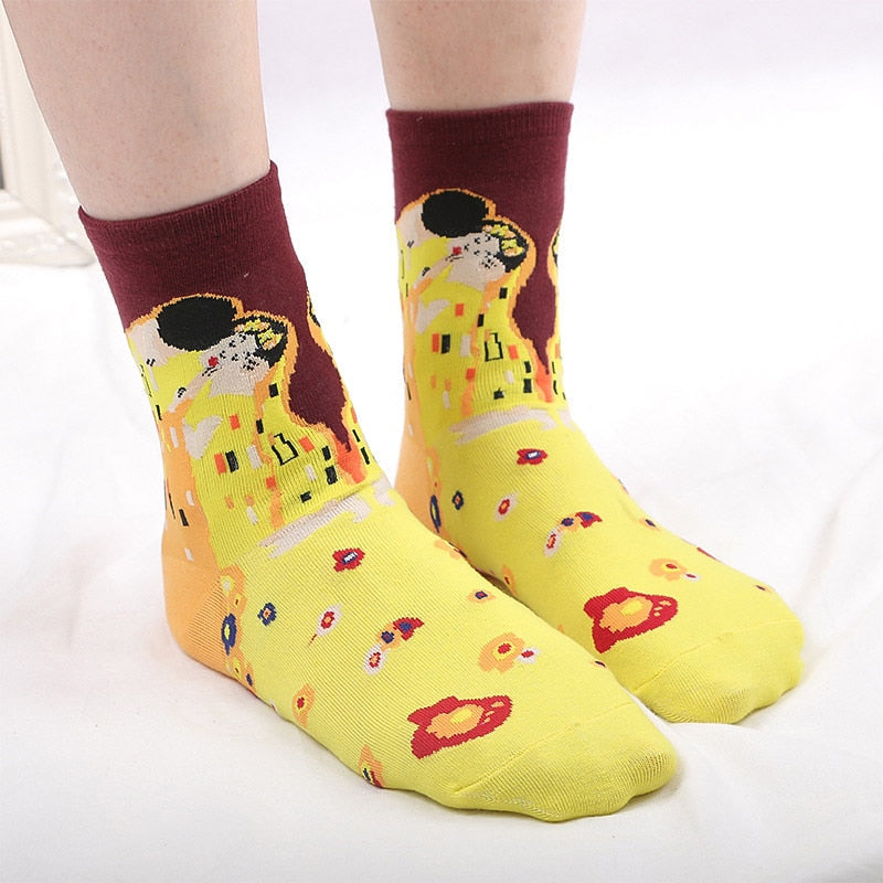 Le Coffret des Maîtres — 5 Paires de Chaussettes d’Art — vue 15 | Artelure