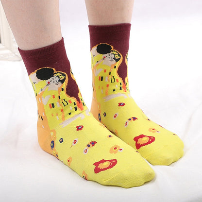 Le Coffret des Maîtres — 5 Paires de Chaussettes d’Art — vue 15 | Artelure
