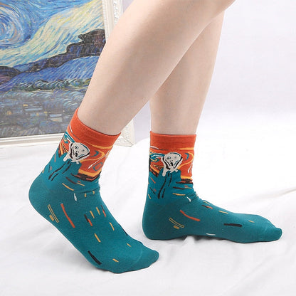 Le Coffret des Maîtres — 5 Paires de Chaussettes d’Art — vue 13 | Artelure