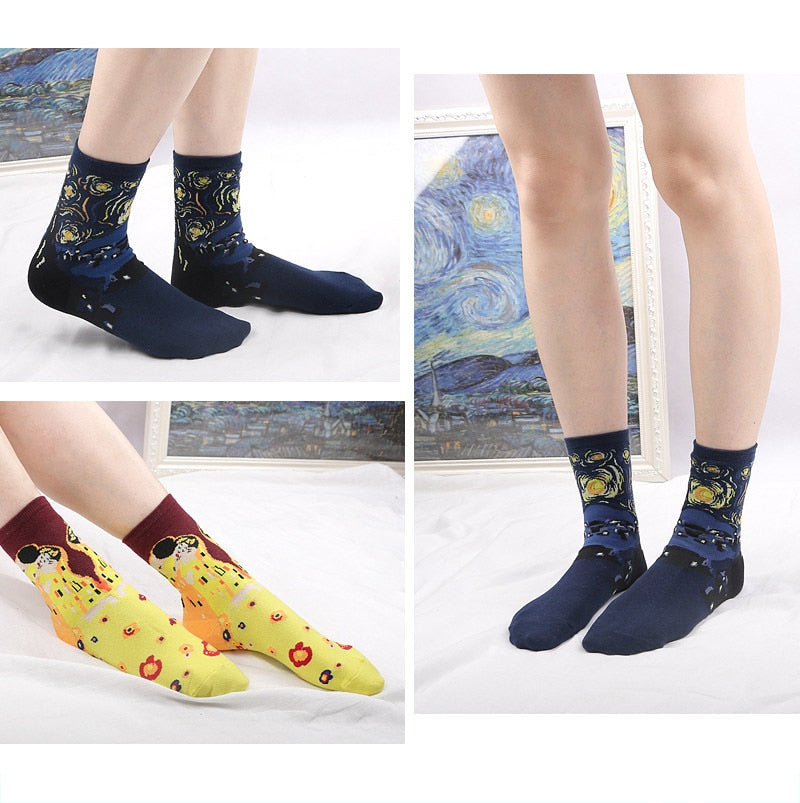 Le Coffret des Maîtres — 5 Paires de Chaussettes d’Art — vue 14 | Artelure
