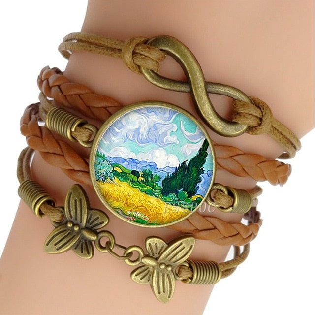 Nuit Étoilée — Bracelet Enroulé — vue 9 | Artelure