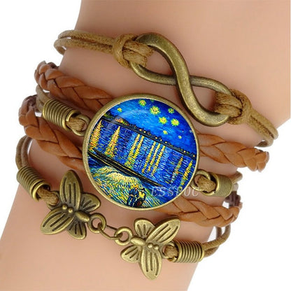 Nuit Étoilée — Bracelet Enroulé — vue 12 | Artelure