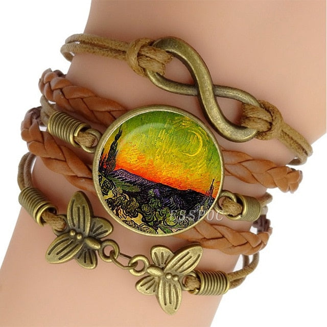 Nuit Étoilée — Bracelet Enroulé — vue 7 | Artelure