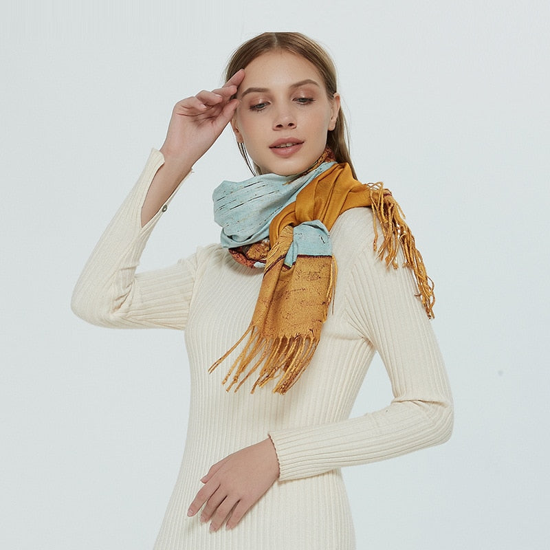 Tournesols d’Arles — Foulard Galerie — vue 2 | Artelure