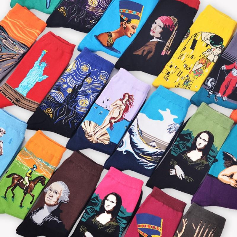 Chefs-d’Œuvre — Chaussettes d’Art — vue 1 | Artelure