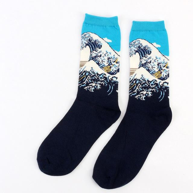 Chefs-d’Œuvre — Chaussettes d’Art — vue 4 | Artelure