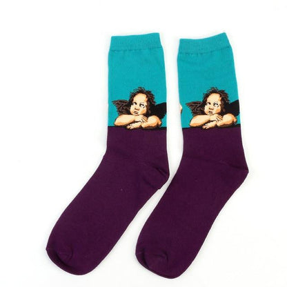 Chefs-d’Œuvre — Chaussettes d’Art — vue 6 | Artelure