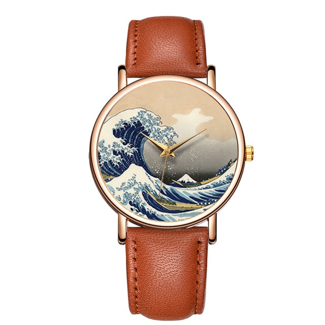 La Grande Vague — Montre d’Art — vue 2 | Artelure