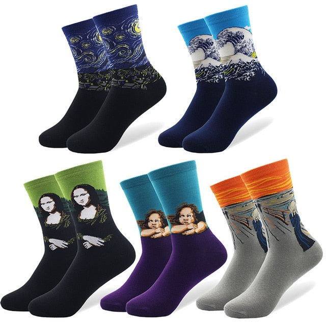 Le Coffret des Maîtres — 5 Paires de Chaussettes d’Art — vue 10 | Artelure