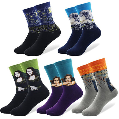 Le Coffret des Maîtres — 5 Paires de Chaussettes d’Art — vue 10 | Artelure